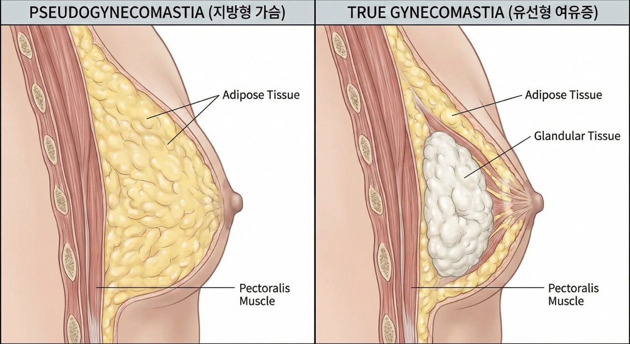 Fat vs Glandular Tissue