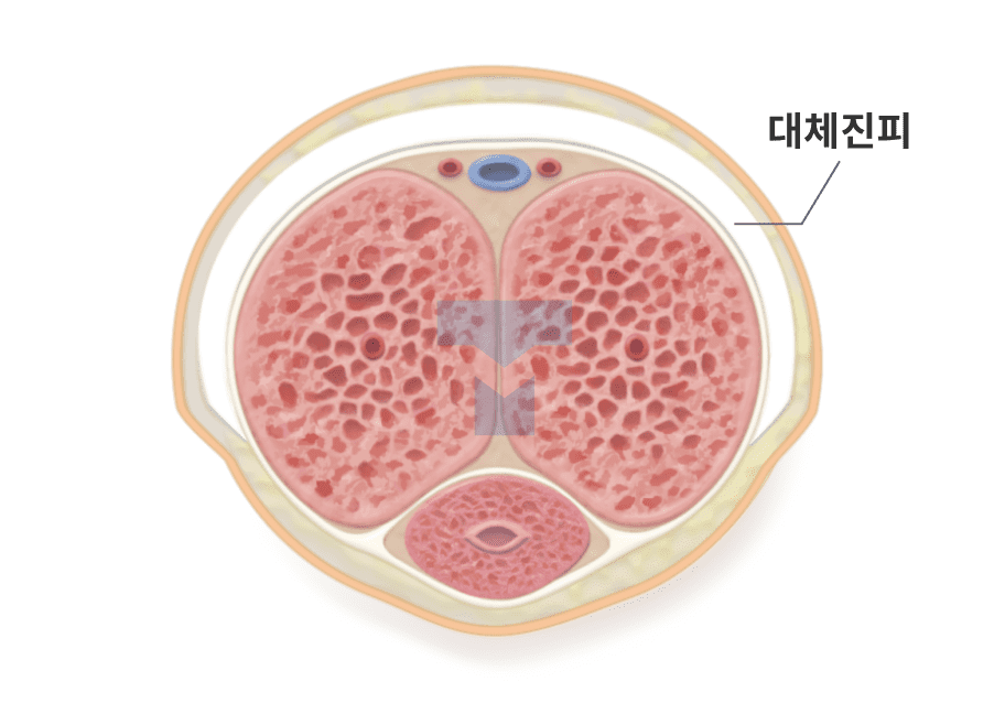 복합조직 음경확대